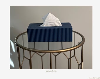 Tissue Box Cover: Sleek Modern Style - Fits Standard Boxes