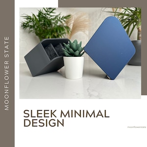 Fernbedienungshalter | Wohnzimmer Organizer | Minimal Modernes Design Samsung Sony Vizio TCL LG TV Halter Nachttisch Caddy