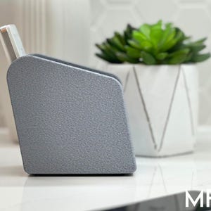 Remote Control Holder | Livingroom Organizer | Modern Remote Storage | Minimal Design Samsung Sony Vizio TCL LG TV Holder Nightstand Caddy