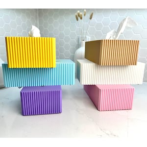 Capa para caixa de lenços de papel - Design moderno e elegante Decoração exclusiva para berçário e quarto de bebê | Decoração minimalista | Design minimalista | Capa para lenços de papel