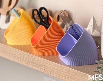 Organizador de escritorio minimalista con múltiples compartimentos (colores personalizados, tamaño compacto)