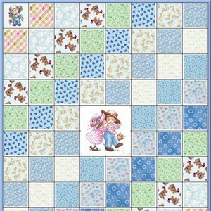 It's a Boy~Quilt Kit for Baby Boy~Fabric~Perfect Baby Shower Gift~QK#747