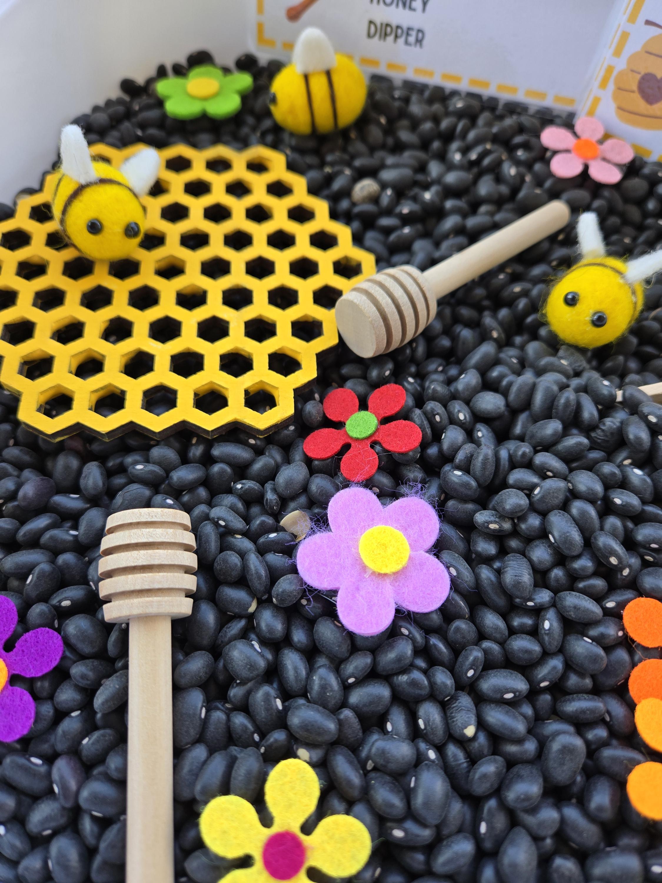 Bee Sensory Bin Kit – Montessori - Pretend Play - Sensory Play - Etsy