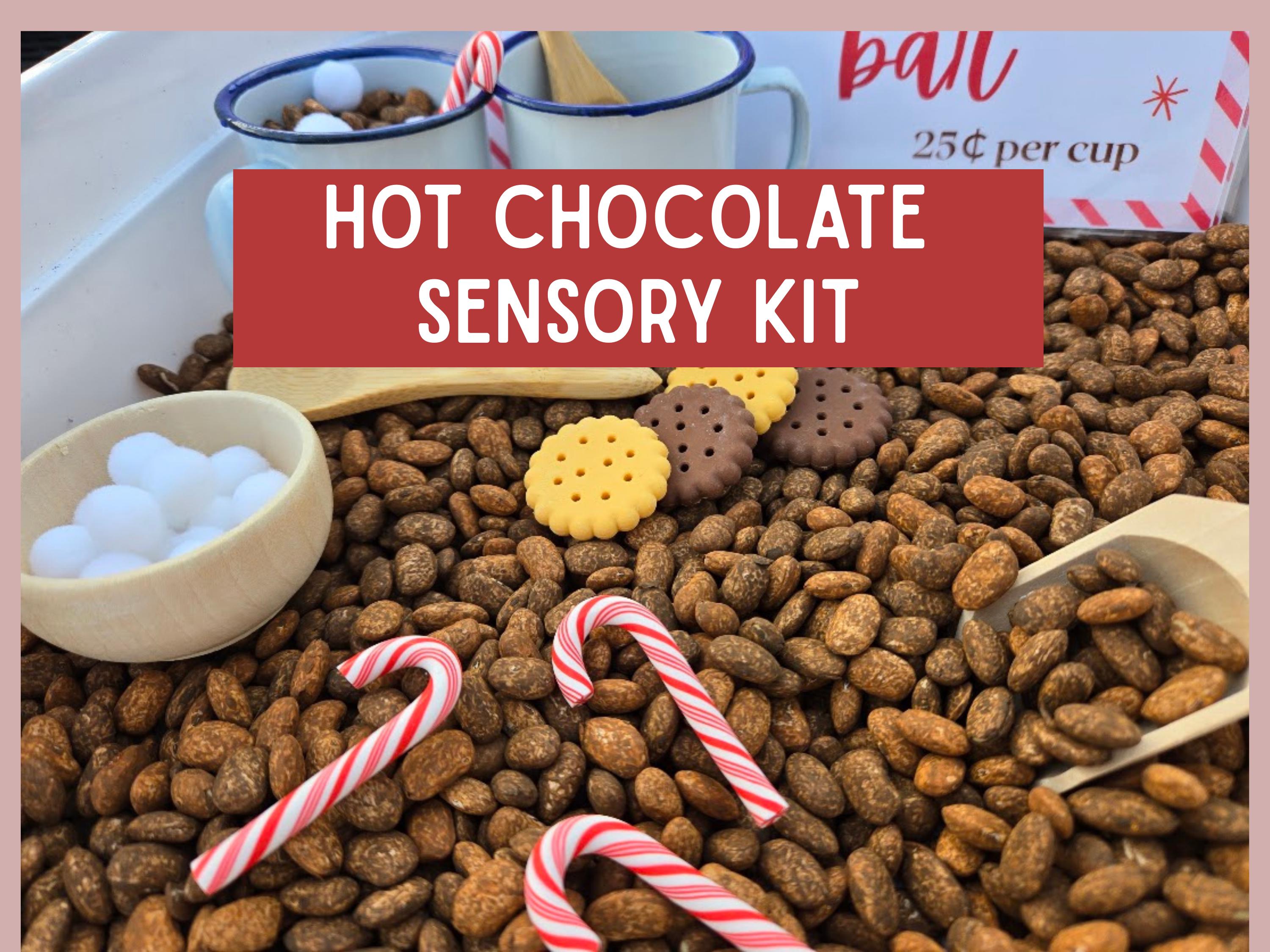 Hot Chocolate Sensory Bin - Hot Cocoa - Sensory Play - Sensory Kit ...