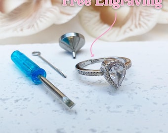 Urn Ring | Cremation Ashes Jewelry | Custom Cremation Ring | Memorial Jewelry | Grief Gift | Gift for Loss | Memorial Gift | Cremation Ring