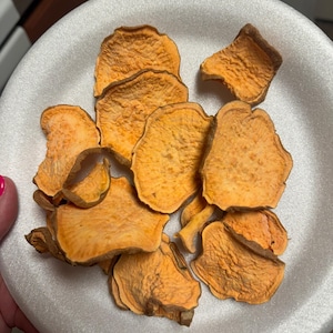 Sweet Potato Chips, Nutritious Snack, Flavorful Crisps, Hand-cooked Chips, Tasty Vegan Treat, Gluten-Free Chip
