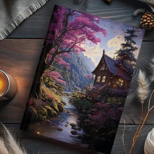 Forest Retreat Journal, Nature Lover Notebook, Outdoor Adventure Diary, Cabin in the Woods Sketchpad, Outdoor Enthusiast, Secluded Home