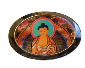 Hebilla de cinturón de Buda