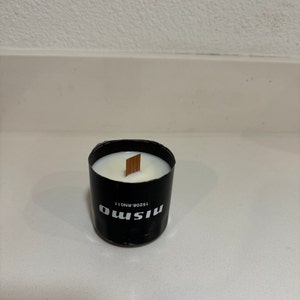 Nismo Performance Car Oil Filter Candle Black Candle JDM Car Guys Garage Art Gifts For Him Gifts For Her Man Cave Recycled Art
