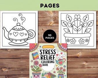 CoCo Wyo Inspired Coloring Pages: 90 Stress Relief Designs (PDF Download)