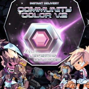 Brawlhalla CCV2 Colors - x75 Codes - Full Set All Legends (70 + 5 Bonus Codes)