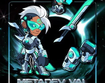 Brawlhalla - Metadev Val - Exclusive Code - Exclusive Skin - All Platforms - Fast Delivery