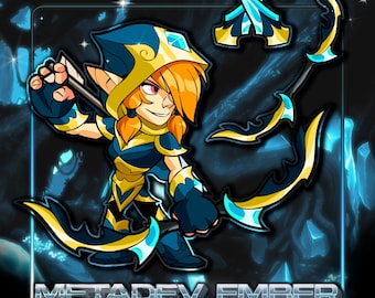 Brawlhalla - Metadev Ember - Exclusive Code - Exclusive Skin - All Platforms - Fast Delivery