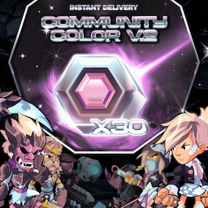 Brawlhalla CCV2 Colors - x35 Codes (30 + 5 Bonus Codes)