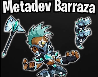 Brawlhalla - Metadev Barraza - Exclusive Code - Exclusive Skin - All Platforms - Fast Delivery