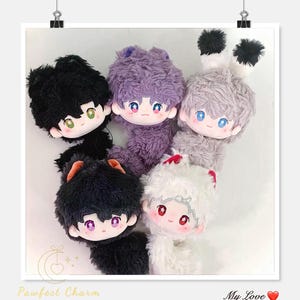Love and Deepspace - Chibi Plush Doll Keychain | Beast Ear Character | Cute and Adorable Hanging Decor - Xavier/Zayne/Rafayel/Sylus/Caleb