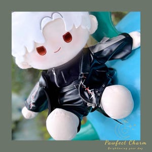 Sylus Love and Deepspace 40cm Chibi Plush Doll lads - Premium PP Cotton Filled Collectible Soft Toy with Removable Clothes image 2
