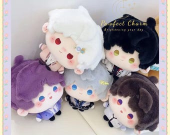 Love&Deepspace Chubby Cheeks Squad 35 cm Pluszaki, Chłopcy z anime - Xavier, Zayne, Rafayel, Sylus, Caleb