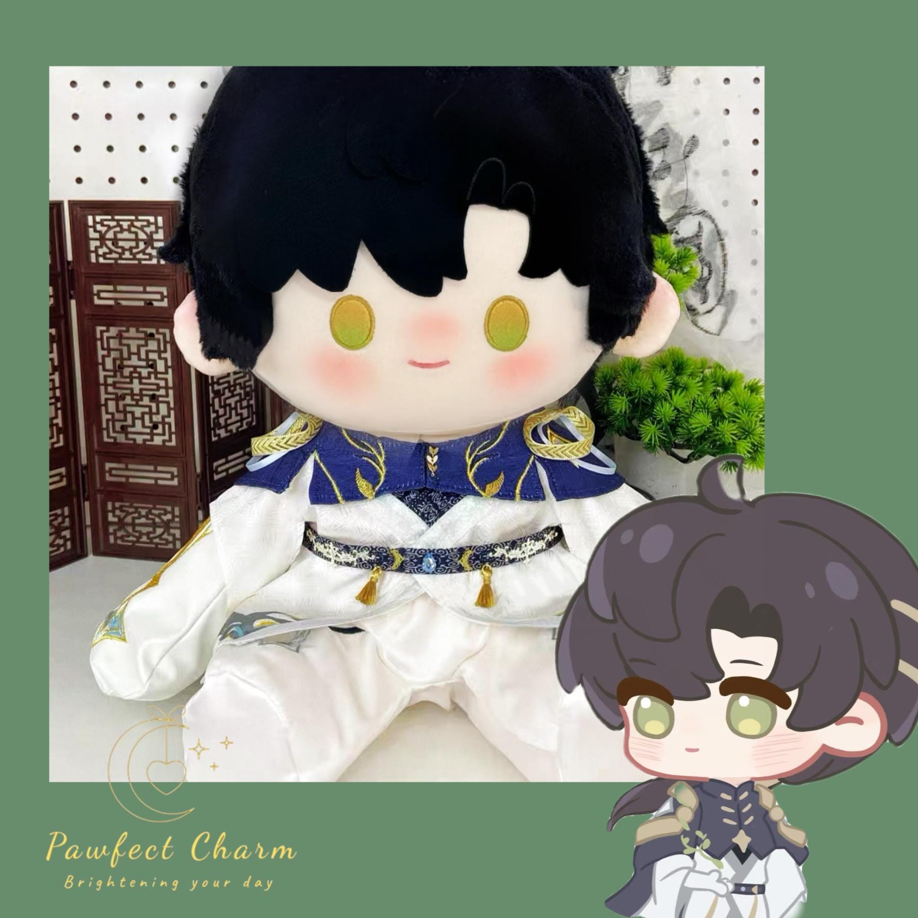 Zayne Master of Fate 40cm Plush Doll Clothes - Love and Deepspace