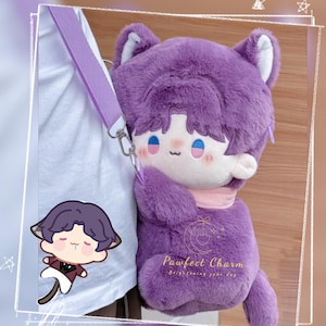 Zayne Love and Deepspace Snowman Plush Crossbody Bag – Kawaii
