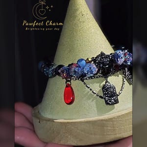 Caleb Ghosts‘ Final March | Love and Deepspace Phone Charm/Keychain/Bag Charm & Bracelet Fanmerch– Beaded Chain image 10