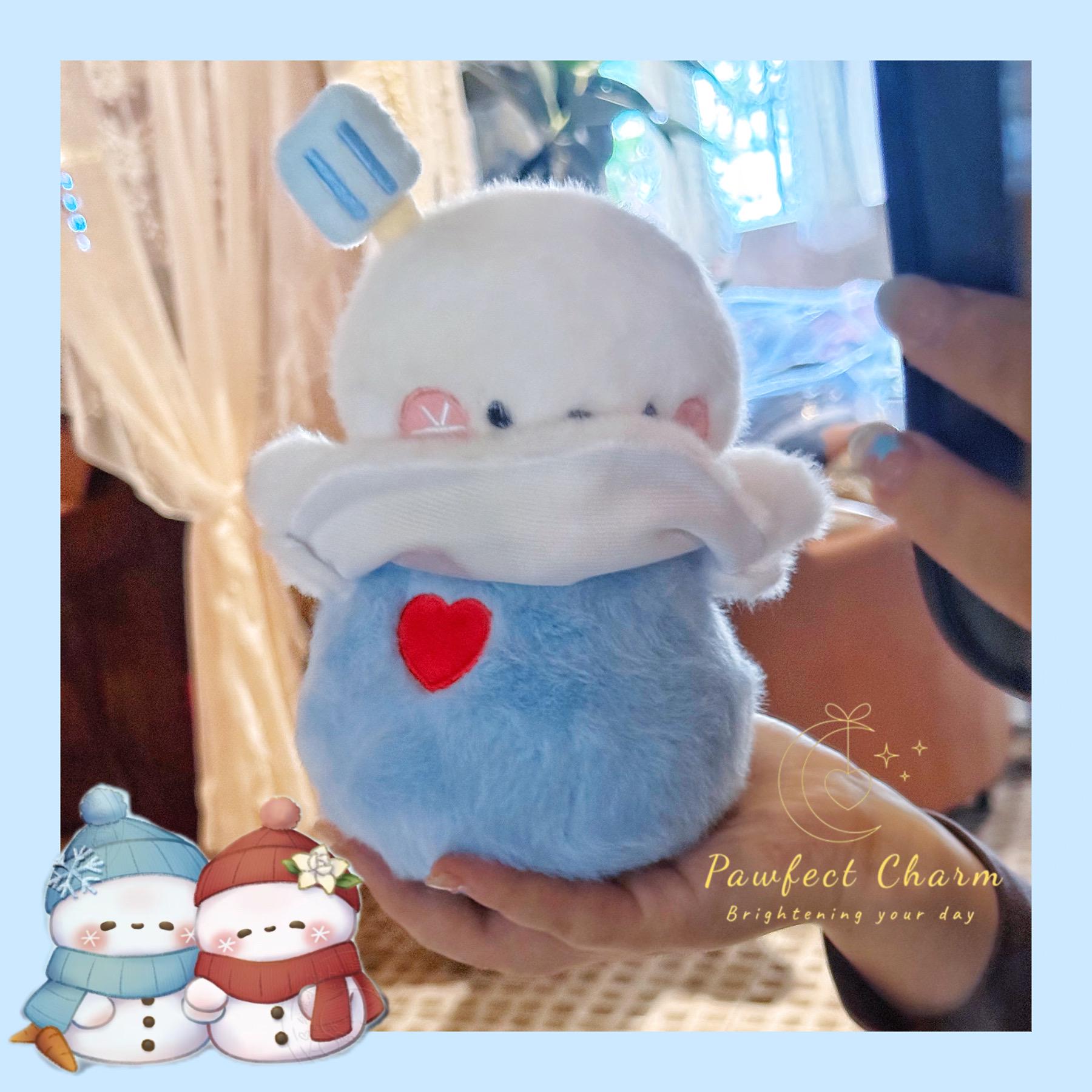 Zayne Happy Snowman Plush Doll - Love & Deepspace Plushie