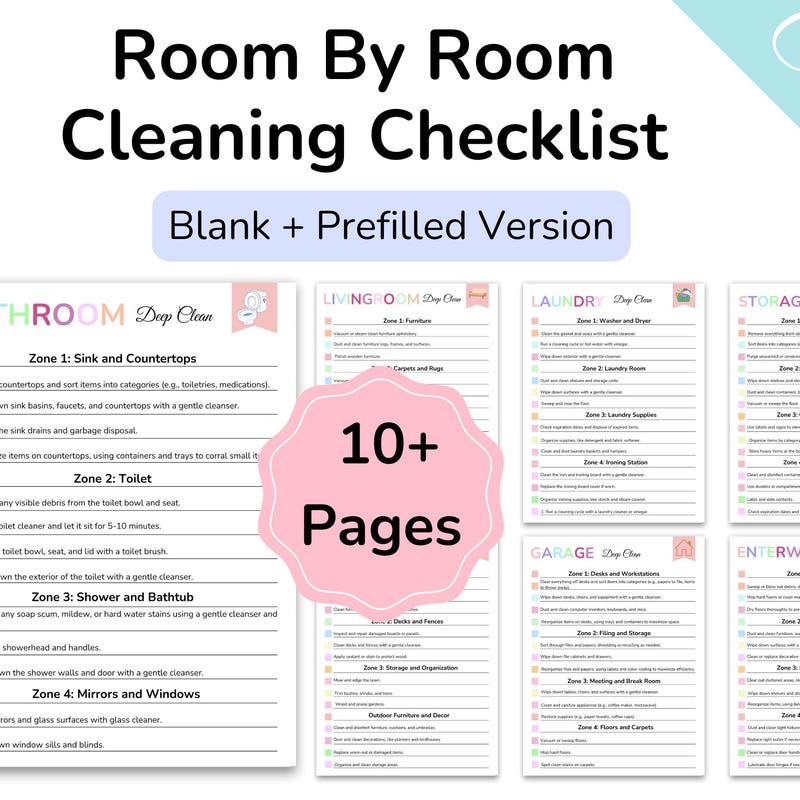 Flylady Printable Etsy