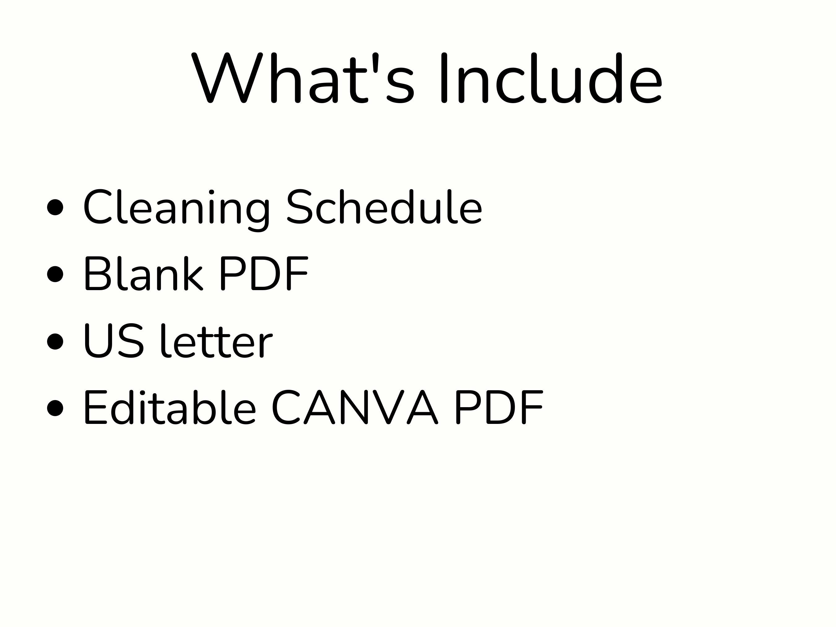 Printable Fly Lady Schedule ADHD Cleaning Planner House Cleaning printable-fly-lady-schedule-adhd-cleaning-planner-house-cleaning
