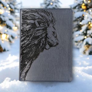Personalized Lion Bible CSB She Reads Truth | Laser Engraved Lion |  Devotions and Journaling CSB Bible | Custom Engraved Gift