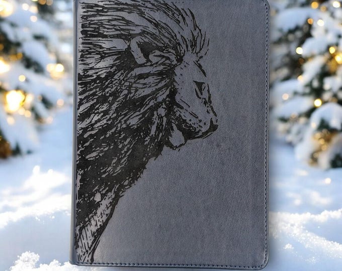 Lion Engraved She Reads Truth Bible | Personalized CSB Bible | Christian Standard Based Bible | Christian Gift| Custom CSB Bible | Devotian