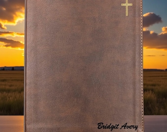 Personalized NIV Journal Bible: Engraved with Name Only, Lined Wide Margins