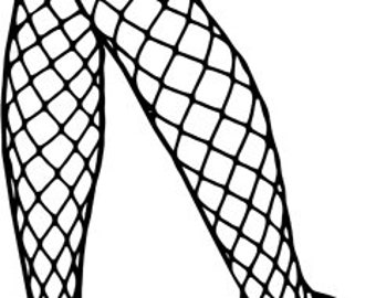 Download Fishnet High Heels Etsy