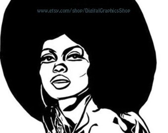 instant download, beautiful black african, womans face, png jpg, svg vector, instant download, printable art, clipart, digital prints