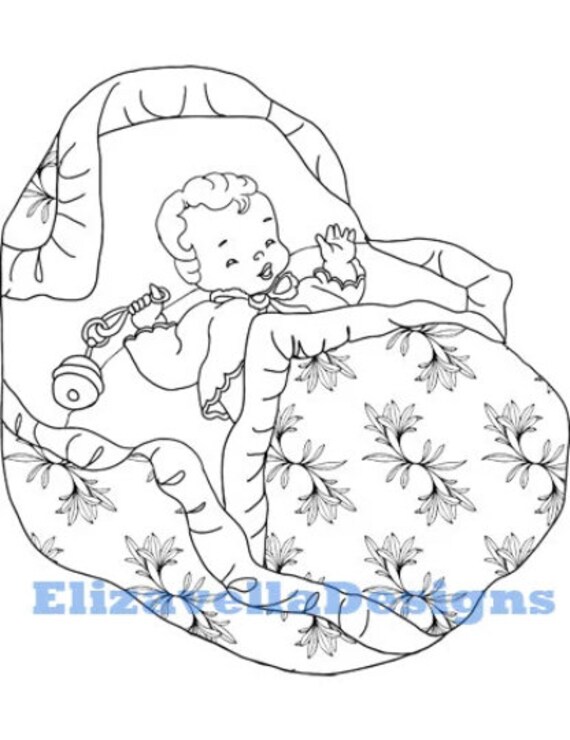 baby girl png, baby svg clipart, parenthood coloring page, printable art, line art, baby shower, digital print, instant download