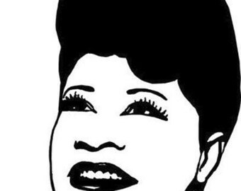 beautiful 1950s black african womans face png jpg svg vector blues singer printable wall art instant download clipart digital image graphics