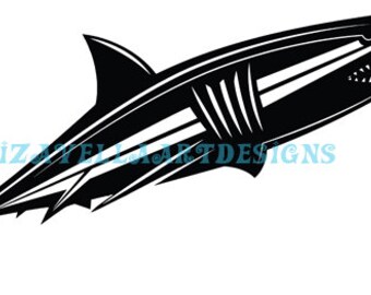 Mean Looking Shark png clipart, printable art, digital print, instant download, logos icons sealife ocean animal silhouettes t shirt designs