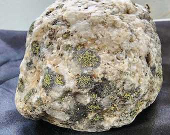 1 lb 8OZ raw MILKY natural white Quartz crystal Rock with moss nugget stone quartzite minerals aquarium, terrarium decor