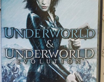 Underworld and Underworld Evolution double feature dvd 2 discs set vampire movies