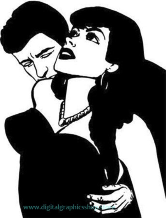 vintage romance lovers couple printable art clipart png jpg svg vector digital instant download man woman transfer image graphics