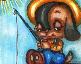 Original Aceo ATC Art