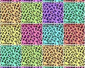 leopard spots, animal patterns printables, clipart, digital print, instant download, digital collage sheet, 2" squares,