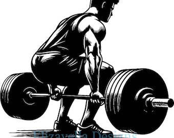 man lifting weights png, body builder png, jpg muscular man clipart, printable art, logo icon digital print download,