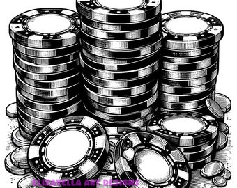 stacked poker chips png clipart casino clipart png printable art digital instant download gambling clipart graphics
