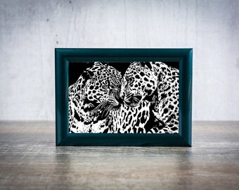 abstract art download, male female leopards, animal mates, png jpg clipart, printable art ,digital print, instant download, jungle safari