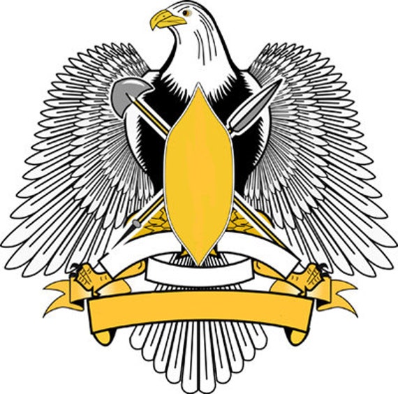 Eagles Coat of Arms Logo Clipart Png Jpg Icon Printable Etsy