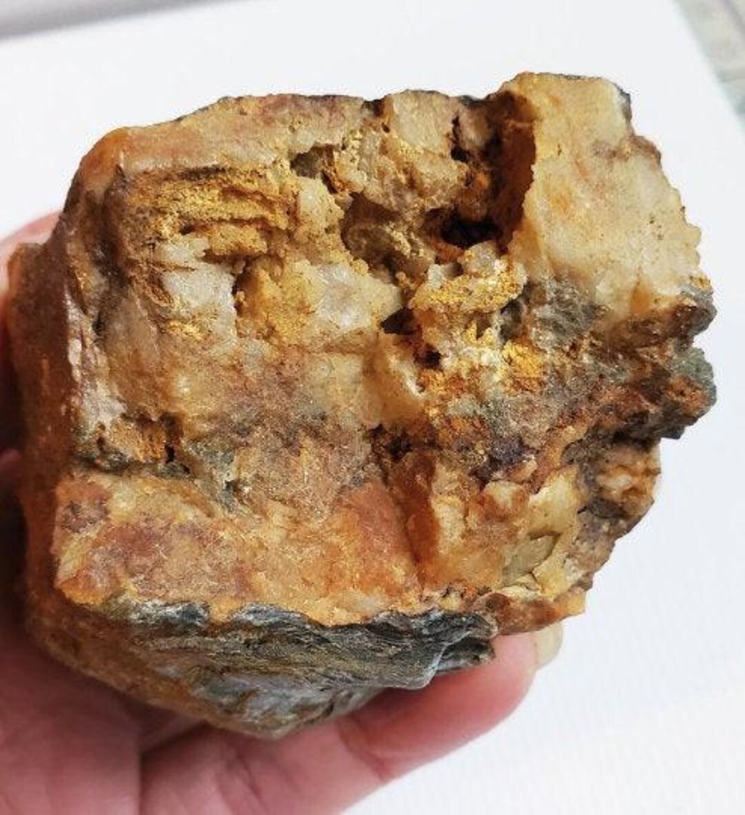 Natural Quartz Crystal Rock, Nugget Stone, Gemstone, 8 Oz Raw Quartzite ...