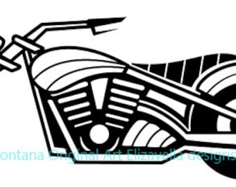 Motorcycle logo png jpg svg biker clipart printable art digital instant download image