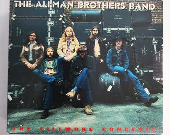 The Allman Brothers Band The Fillmore Concerts vintage music CD 1992 2 discs box