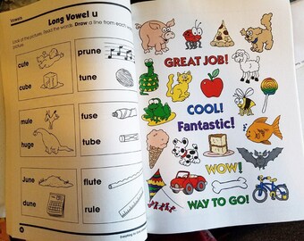 Everything For Early Learning worksheet book grade 1 homeschool reading math educational