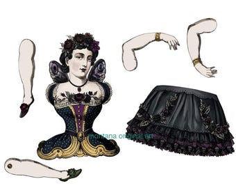 paperdolls paper toys